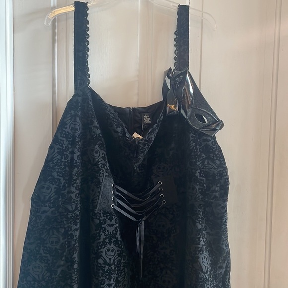 New with tags! Disney Nightmare before Christmas dress. PLUS size. Sexy, goth - Picture 5 of 11